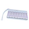 Mini Keyboard Piano Toy with Colorful Lights Toddler Pocket Travel Piano Keyboard Portable Musical Instrument Toy