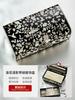 Lacquer Inlaid Lockable Jewelry Box Wedding Birthday Gift Handmade Storage for Necklace Earring Bracelet