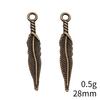 NewArrivals Charms Jewerly Making Feathers Leaf Charms Pendant Ornaments For Home Car Pendant