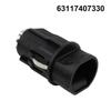 Black Plastic Rear Light 63117407330 Rear Lamp Socket For BMW 3-5-7 Series F30- LCI For BMW- X6 E71 For Z4 E85 Car Lights Parts-