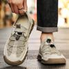 Summer Sandals New Casual Large Size Beach Shoes Breathable Versatile Mesh Shoes Men's Feet Lazy Shoes Bag Head