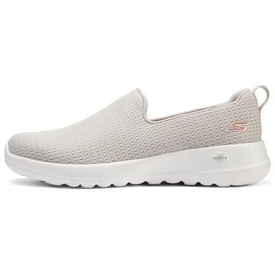 Go Walk Joy Slip-On Comfortable Mesh Versatile Shoes Women Casual Shoes Gray 124637-NAT