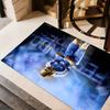 Football Player Kit Celebrating Carpet Suitable for Study Room Dormitory Decorate Room Game Room Anti-slip Rug Anime Office Decor Best for Christmas
