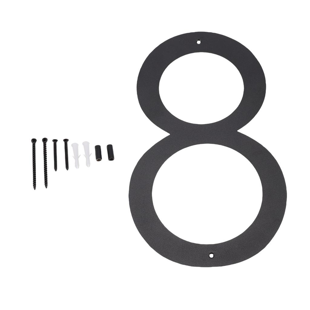 16 Inch Large Modern House Number Big Metal Floating Home Address Number for Outside Outdoor