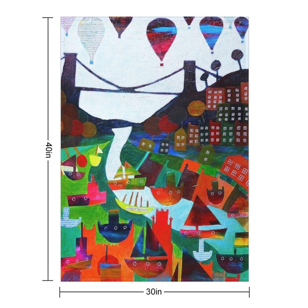 Clifton Collage #2 Throw Blanket Luxury Thicken Sofa Quilt Bed Covers Baby Blankets