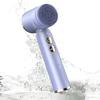 Hot Cold Compress Electric Face Cleansing Brush 360 Rotating Ultrasonic Face Scrubber  Pore Cleaner