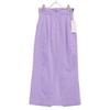 Mame Kurogouchi [/22Stainless Steel] MM22Stainless Steel SKO42 Crepe Hole High Waist Skirt 2 Light purpleUsed
