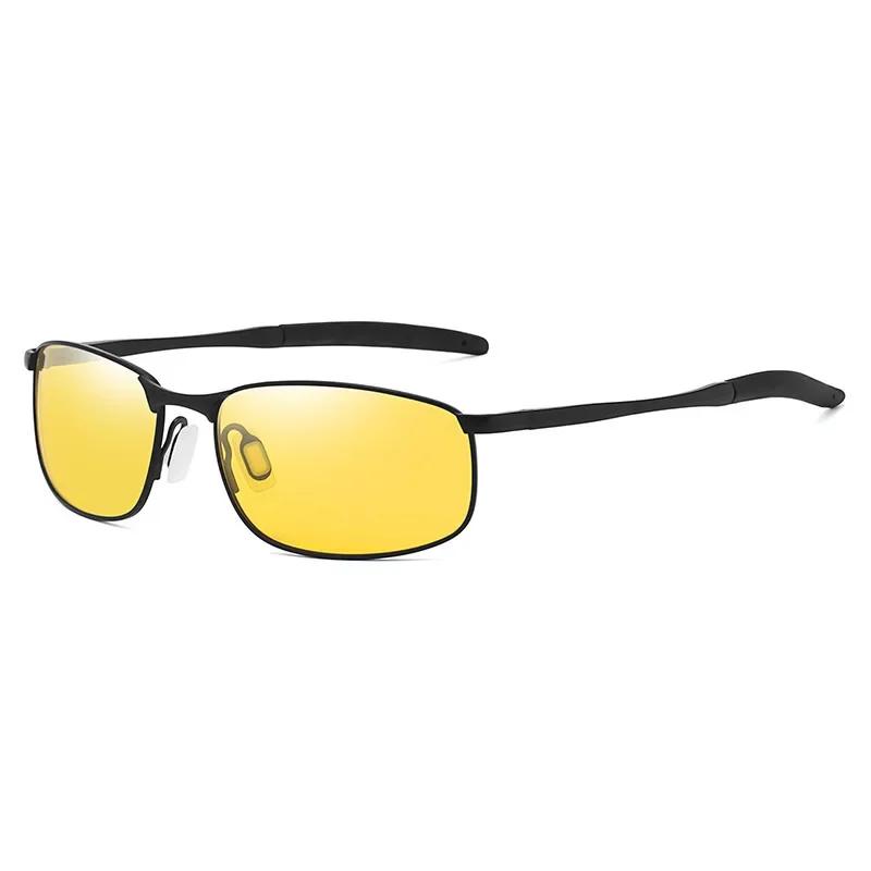 Men's Fashion Metal Frame UV400 Sunglasses Riding Windproof Glasses Neutral Outdoor Driving Travel Beach Sun Glasses