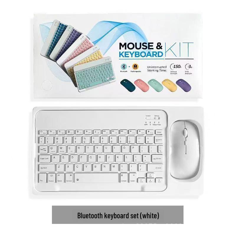Top-Selling Bluetooth Wireless Keyboard for iPad, Huawei, Lenovo, and Android Devices with Rechargeable Battery