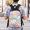 Pokemon Backpacks Daypack Summer Vibes mochila Hiking Sturdy Shoulder Rucksack