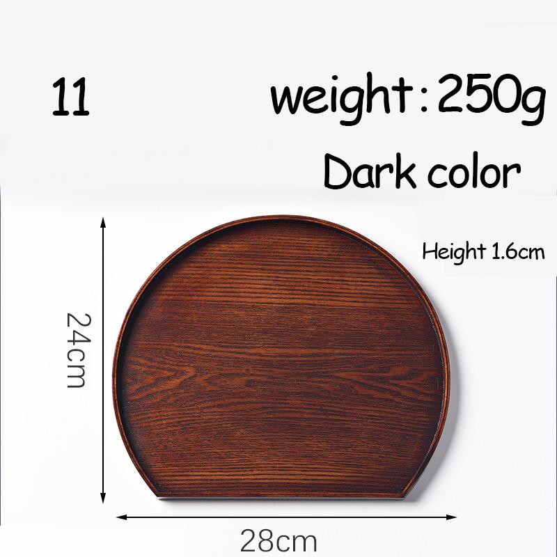 Ovale Serviertabletts, Geschirr, Dessert, Tee, Untertasse, Untersetzer, Kaffee-Untersetzer, Holzteller, Aufbewahrung, Lebensmittel-Display, Home Hotel Decor