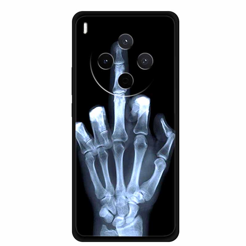 For vivo Y500 Pro 5G Case Flowers Soft Silicone TPU Phone Cases for vivoY500 Pro Shockproof Cool Wolf Animals Protective Cover