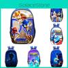Plecak Dziecięcy Sonic The Hedgehog 2 Do Szkoły Podróży Kolorowa Grafika Projekt Unisex