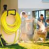 Garden Hose Rack Garage Hooks With Anti-Slip Coating Wall Mount Storage Organizer Wall-Mounted Hose Hanger