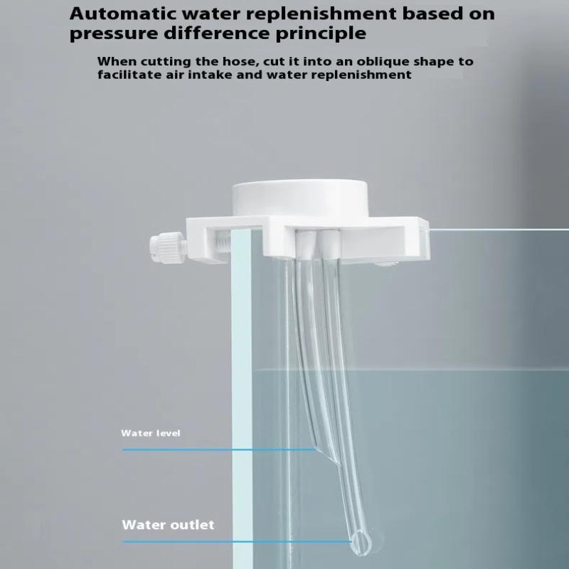 Aquarium Water Level Regulator Automatic Aquarium Water Replenishing Device With Adjustable Top Water Level For Fish Tanks