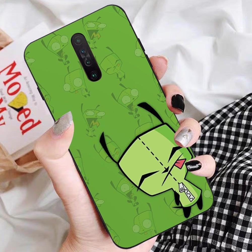 Invader Zim Anime Phone Case For Redmi 5 6 7 8 9 10 Plus Pro 6 7 8 9 A GO K20 K30 K40 Pro Plus F3 Fundas