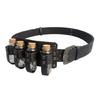 Alchemist Theme Waist Belt with 4 Potion Holder for Medieval Enthusiasts Cosplay Costume Belt Masquerades Props PU Belt