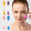 Double Head Silicone Face Mask Brushes Facial Pore Cleaner Brush Mud Film Applicator Women Cleaning Tools Skin Care Tools