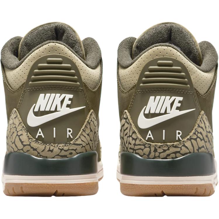 Air Jordan 3 Retro GS Family Affair Kids Sneakers Green Medium-Olive Sequoia DM0967-202