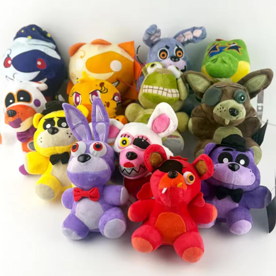 Five Night At Freddy Cute Plush Toys Game Doll Bonnie Bear Foxy Cartoon Stuffed Dolls Freddy Toy Gifts
