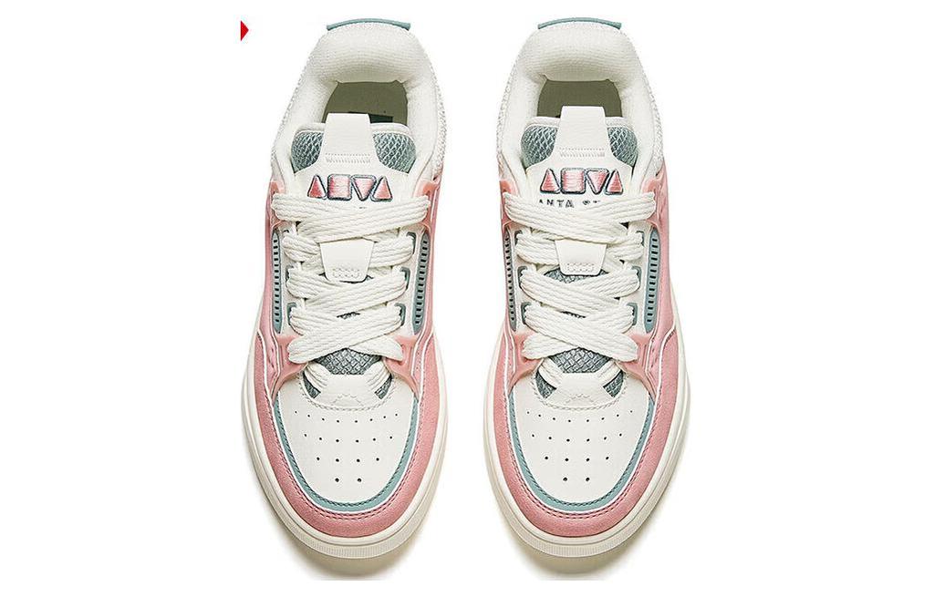 Women's Sneakers Anta Breathable Low Top Skateboard Shoes Women's Pink