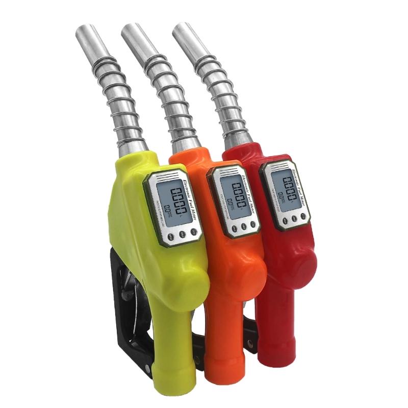 Combustibili digitale Pistoale Duze Combustibili Petrol Benzine Pistoale Duză cu debitmetru digital Alimentari Duze pentru combustibili Keroseni