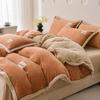 Four-Piece Set Of High-Gram Milk Fleece,4-Pcs Set Of Thickened Milk Fleece,4-Pcs Set Of Maternal And Infant Grade Farley Fleece, Class A