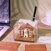 3D Calendar 2026, Time Piece Calendar 2026, Tear-Away 3D Paper Art Notepad With LED Lights, Creative DIY Paper Carving Memo Pad, Perfect for Home or