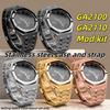 Für Casioak GA2100 Mod-Kit Edelstahlgehäuse Armband | GA-2100 GA-2110 GA-B2100 Upgrade poliertes Metallgehäuse Uhrenarmband Teile