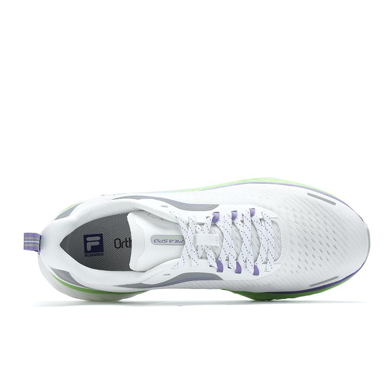 Fila SPD Cheetah 1+ Sports Training Minimalist Durable Breathable Low-Top Running Shoes Men Sneaker White Green A12M431103FBS