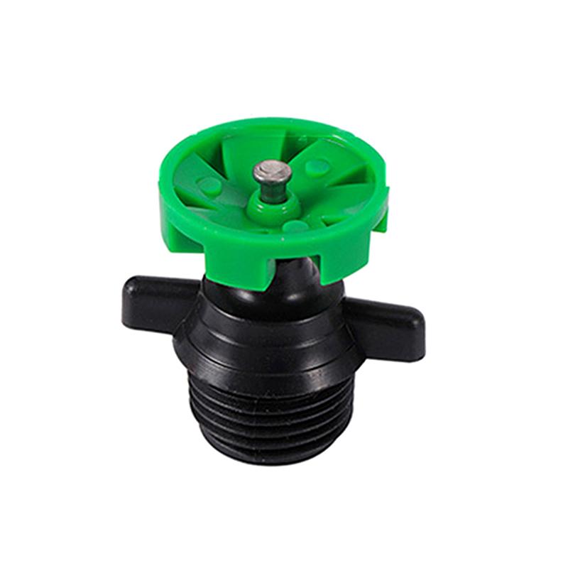 5Pcs 360 Degree Rotating Watering Nozzle 1/2" Male Thread Automatic Rotation Sprinkler Garden Lawn Flower Vegetable Irrigation