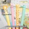 4PCS/Box Animal Shaped Gel Pen 0.5mm Blue Ink Neutral Pen Quick Drying Writing Pen  School Office