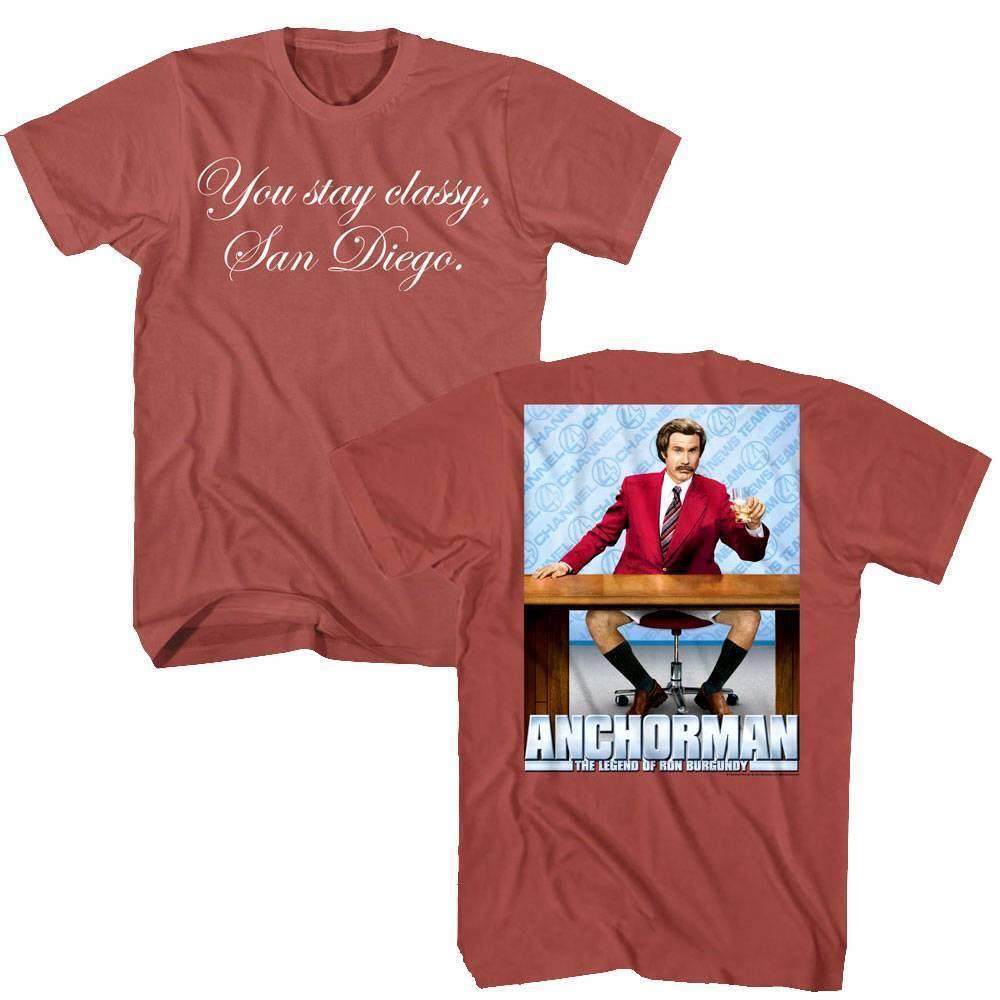 Anchorman You Stay Classy San Diego Men T Shirt S