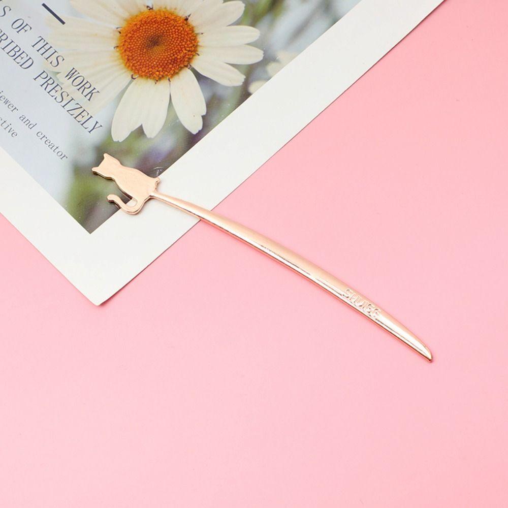 Decoration Book Support Bird Cat Shaped Pagination Mark Reading Assistant Book Clip Bookmark