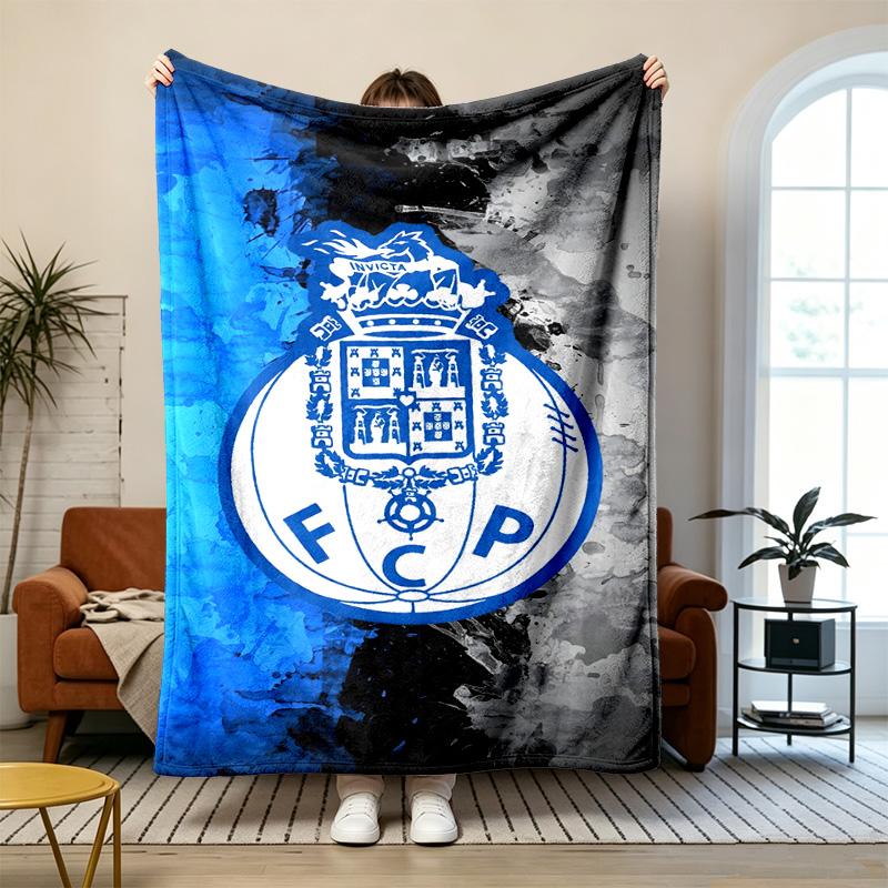 Telo mare FC Porto Morbido e confortevole Flanella Adatto per divani salotti campeggio all'aperto viaggi e fa anche un ottimo regalo di anniversario