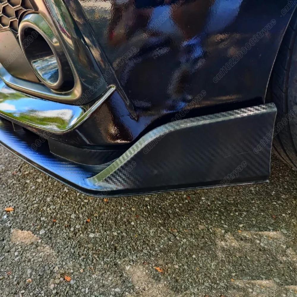 For Honda Civic X FC FK 10th Gen 2016 2017 2018 2019 2020 2021 Car Front Spoiler Splitter Lip Body Decoration Modification Kit