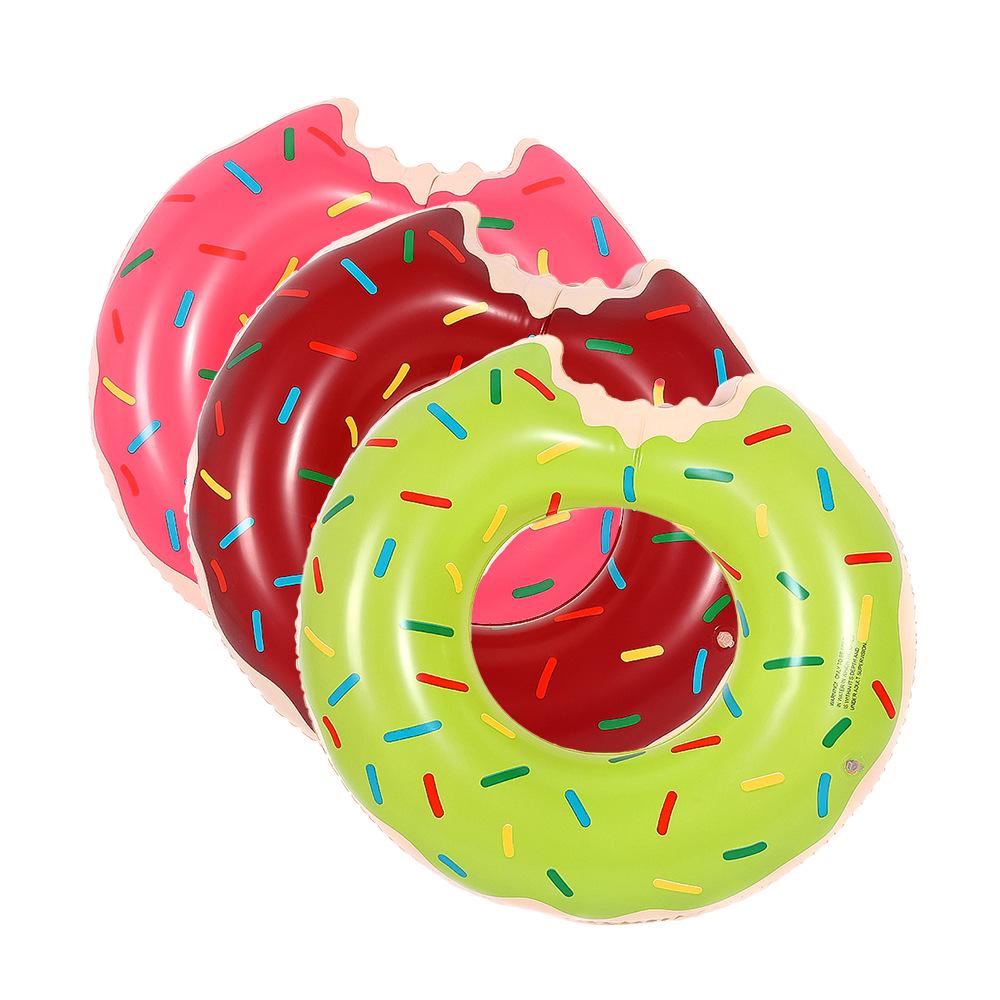 Cartoon Anti-Rollover Thickened PVC Underarm Swimming Ring for Kids - Eco-Friendly and Safe Lifebuoy