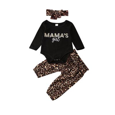 leopard baby pants