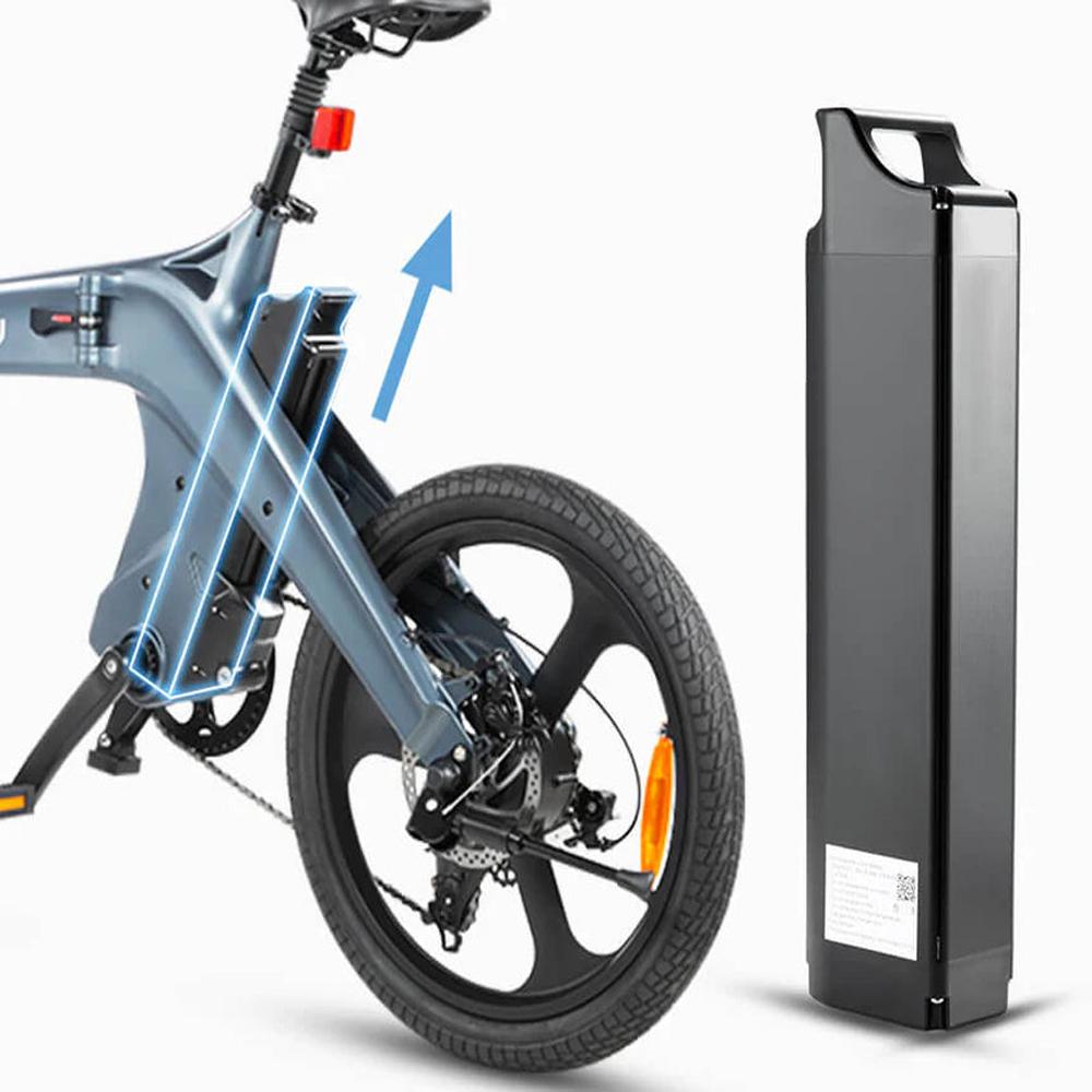 Elektrofahrrad DYU T1 20" 250W Motor 36V 10AH Maximale Reichweite 60KM Höchstgeschwindigkeit 25Km/h Zuladung 120KG Blau