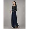 Designer Bestickter Georgette Kurta Damen Partykleidung Anarkali Tunika Kleid Kurti VF-1900984