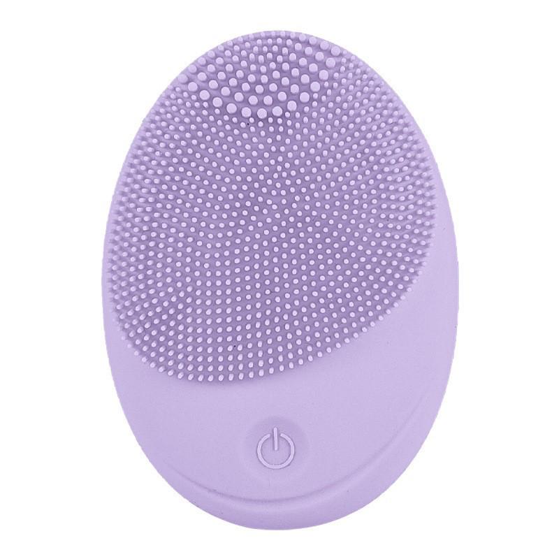 Rechargeable Ultrasonic Silicone Facial Cleansing Brush for Girls