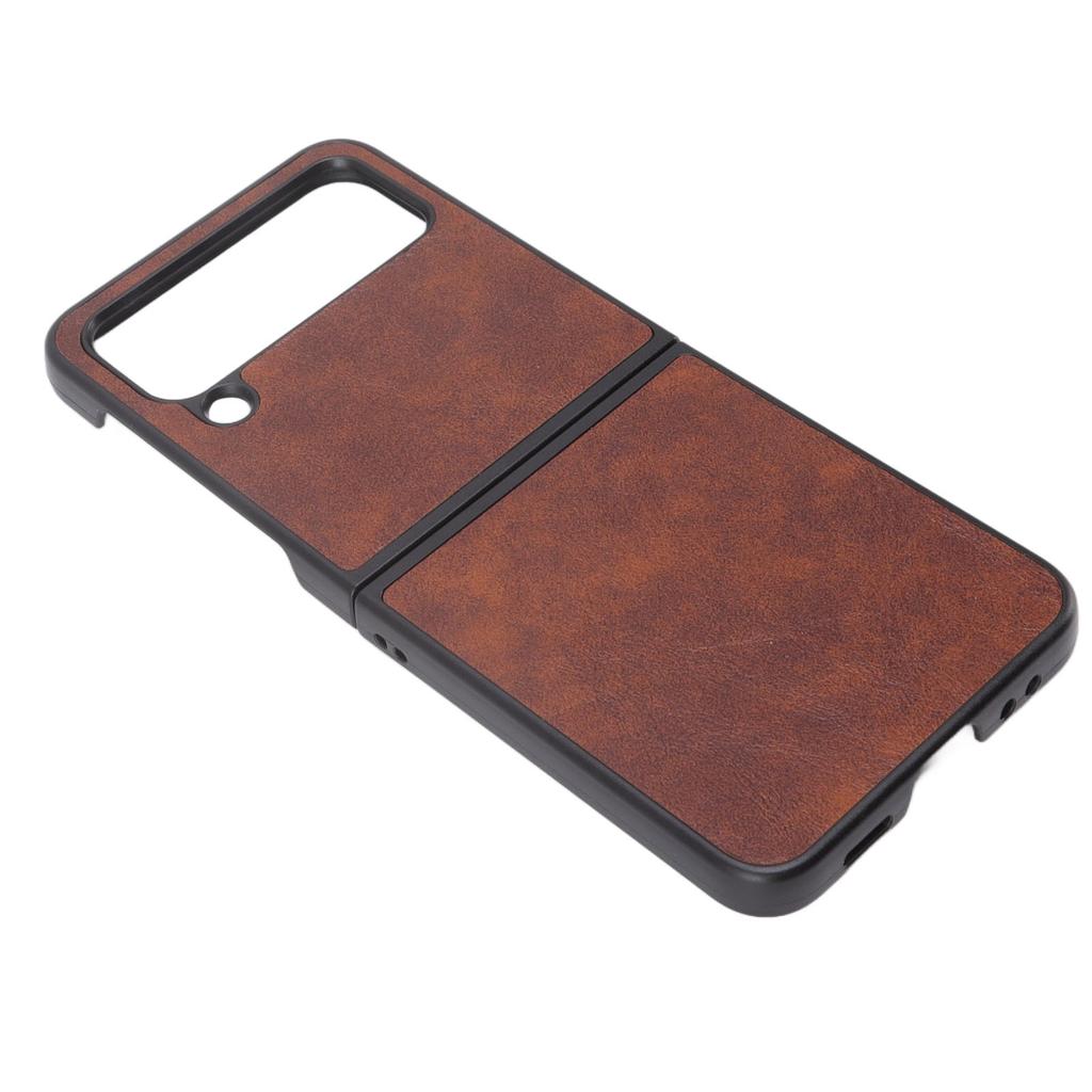 Klappbildschirm Handyhülle Leder Klappbildschirm Handyhülle Schutz für Samsung Galaxy Z FLIP 4
