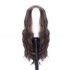 Women's Mid Cut Dyed Long Curly Hair