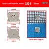 10 Sets Mini Adsorption Buckle Bags Magnetic Snap Button Fasteners Clasps Buttons Handbag Purse Wallet Craft Bag Parts