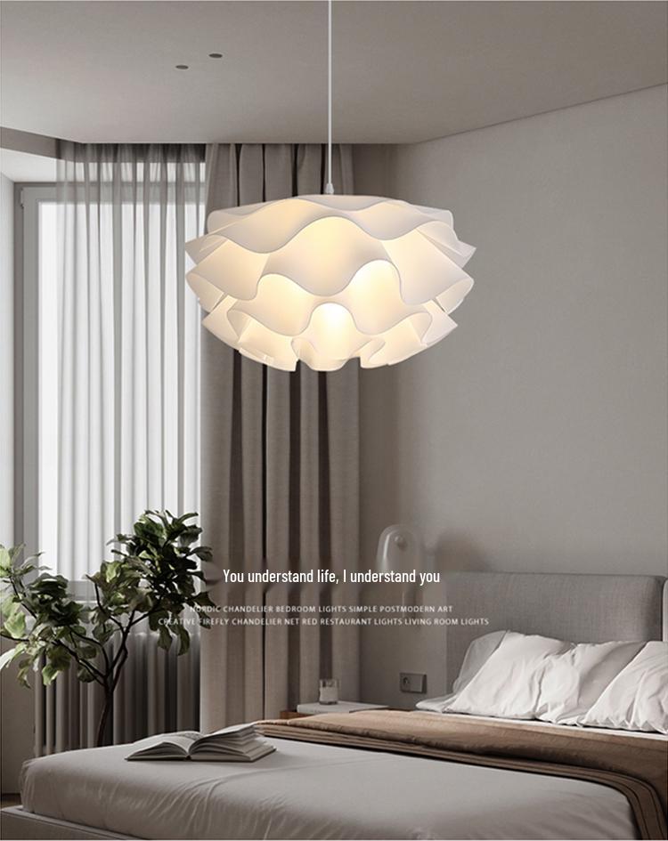 2024 Modern Scandinavian Pine Cone Chandelier for Bedroom and Dining Room