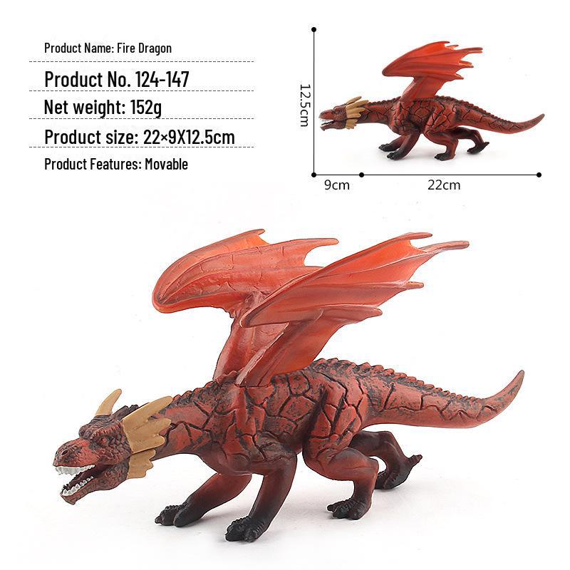 

Детский набор моделей динозавров Юрского периода: Пластиковые фигурки летающих драконов и диких животных