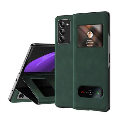 Tenký kožený módny kryt odolný voči prachu pre Samsung Galaxy Z Fold4 5g Fold4 Fold 4 Fold 2 Fold 3 2 Zfold4 Full Protection Funda