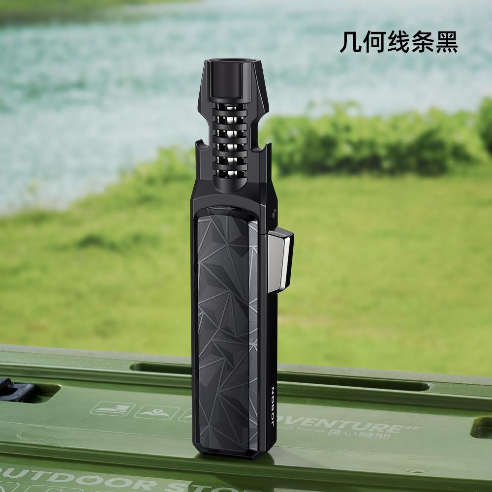 New Windproof Outdoor BBQ Baking Igniter with Bottle Opener Moxibustion Cigar Lighter Cigarette Accessories