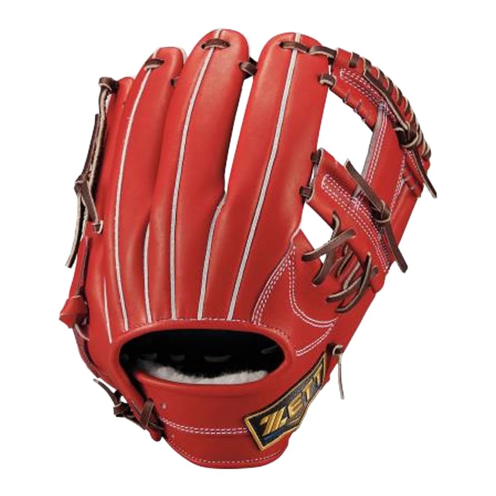 

ZETT Neo Status Бейсбольная перчатка для хардбола Кенты Имия для второй базы и Розово-коричневая x Размер BPGB12640N Перчатка, Тип, Шорт-стоп, Для правши, Коричневый, 4,