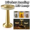 Retro Rechargeable Desk Lamp Vintage Wireless Reading Lamp LED Table Lamp  Restaurant Use